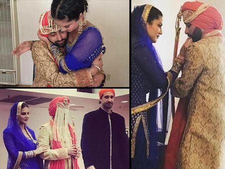Never Seen Before! Sunny Leone Stuns In Punjabi Kudi Avatar At Brother’s Wedding; See Inside Pics