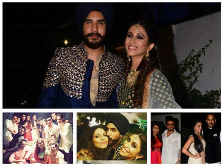 Kishwer Merchant & Suyyash Rai's Star-studded Sangeet; TV Stars Grace The Occasion! [PICS]