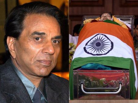 Veteran Actor Dharmendra Shocked Over Jayalalithaa's Demise!