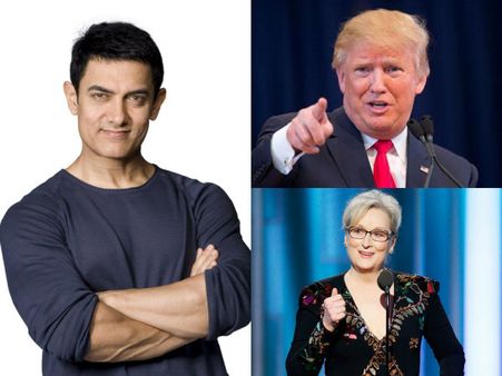 Aamir Khan Opens Up About The Donald Trump & Meryl Streep Controversy!
