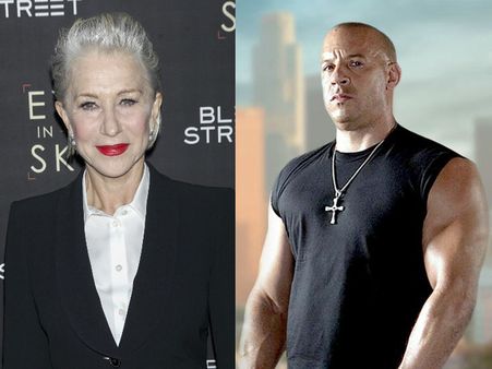 Helen Mirren Threatened Vin Diesel That She Will Beat Him Up