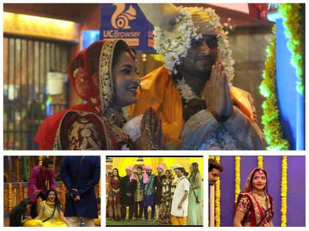 WEDDING PICS: Monalisa-Vikrant Marry Amidst Bigg Boss 10 Friends & Family; Mona Sent To Secret Room!