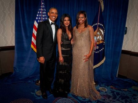 Priyanka Chopra Bids Farewell To The US President Barack Obama!