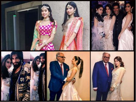 JAW-DROPPING PICS: Sara Ali Khan, Jhanvi & Khushi Kapoor Attend A Wedding In Desi Avatars!
