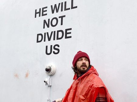 Shia LaBeouf Arrested By Police During Anti-Trump Protest