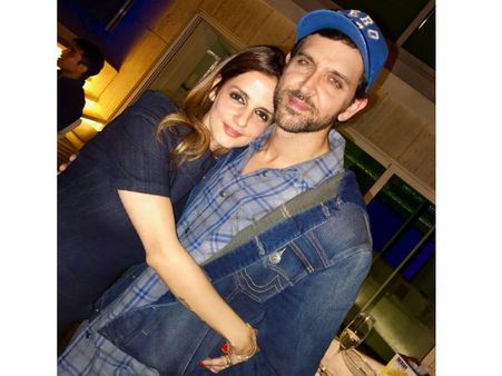 Cute Picture! Sussanne Khan Roots For The Success Of Hrithik Roshan's Kaabil