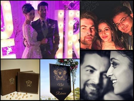 FIRST INSIDE PICTURES! A Grand Welcome To Neil Nitin Mukesh & Rukmini's Lavish Pre-Wedding Party