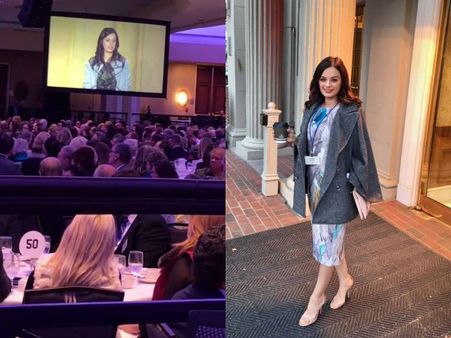 Big League! Evelyn Sharma Speaks At Donald Trump's 'National Prayer Breakfast' In Washington D.C.