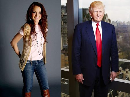 Lindsay Lohan Swims Against The Tide, Urges People To Support Donald Trump