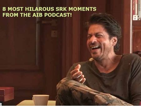 ROFL! 8 Times Shahrukh Khan Totally Nailed It With His Humour On The AIB Podcast