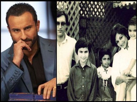 HEARTBREAKING! Poor Kid Saif Ali Khan Used To Think That His Maid Was His Real Mother, Not Sharmila!