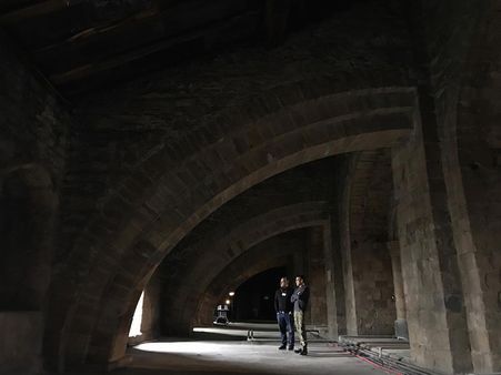 Avengers: Infinity War In Hogwarts Castle Or Hogwarts Like-Castle?