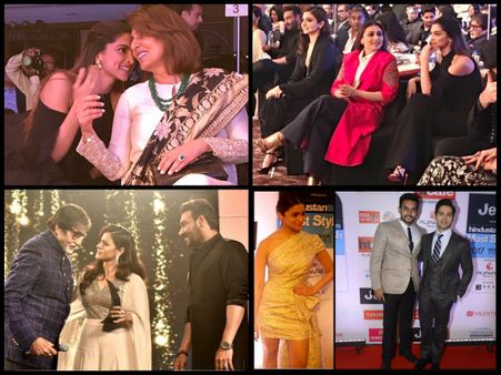 PICS: Deepika Padukone BONDS With Rani Mukerji & Ranbir's Mom Neetu Kapoor At HT Most Stylish Awards