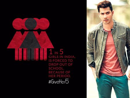 Don't Let Periods Shut Girls Out Of Schools, Says Varun Dhawan