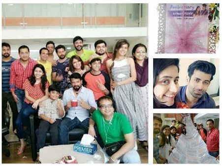 Ek Duje Ke Vaaste 1 Year Anniversary Brings The Team Together; Namik Paul Poses With Palak Jain!