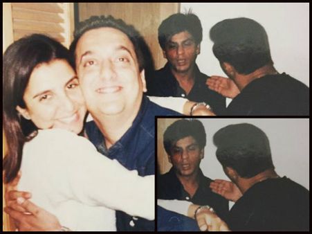 UNMISSABLE: Farah Khan Shares A Flashback Picture With Shahrukh Khan, Salman Khan & Sajid Nadiadwala