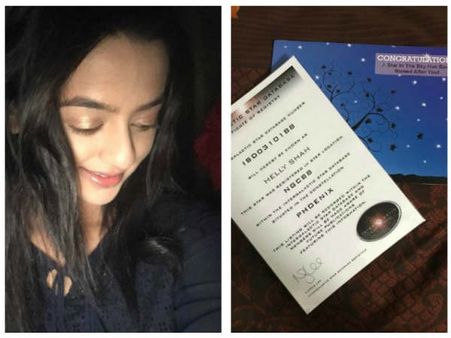 Helly Shah Thanks Fans For Naming A Star After Her!