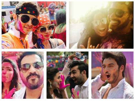 Here’s How Shabbir-Kanchi, Jasmin-Manu, Rohan-Kanchi & Other TV Stars Celebrated Holi