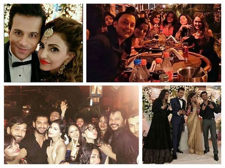 MORE PICTURES! Nakuul, Surbhi, Kunal & Other Ishqbaaz Actors Shine At Navina Bole's Reception!