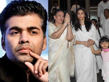 UGLY FIGHT! Aishwarya Rai Bachchan Gave Karan Johar A COLD SHOULDER; He Missed Her Father's Funeral!