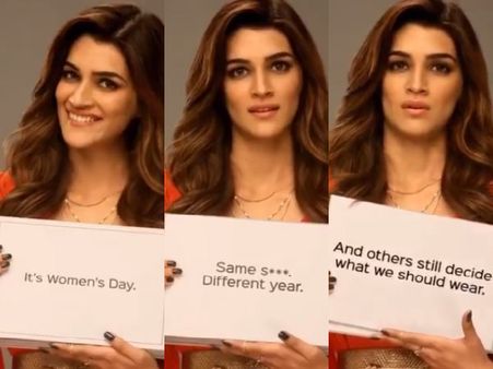 Kriti Sanon Calls Women's Day 'Happy Whatever'!