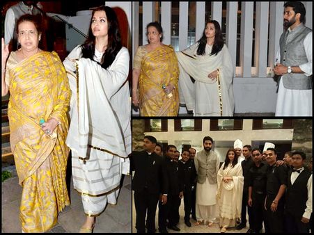 HEARTWARMING! Aishwarya Rai & Abhishek Bachchan Organise A Dinner In Honour Of Krishnaraj Rai (PICS)
