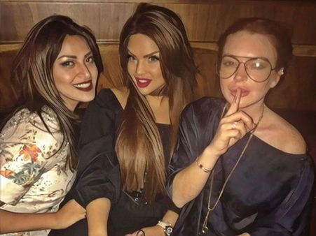 Wedding Pullav Actress Anushka Ranjan Parties With Lindsay Lohan In Dubai!