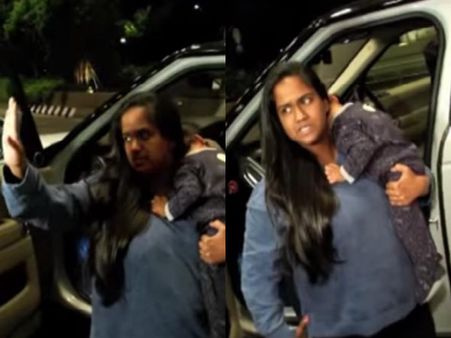 Angry Arpita Khan WARNS Photographers Not To Click Pics, 'My Baby Is Sleeping'!