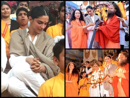 PURELY BEAUTIFUL! Deepika Padukone Performs Ganga Aarti In Rishikesh; See Her Heartwarming Pictures