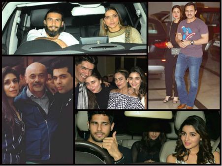 THEY’RE BACK! Deepika & Ranveer Party With Kareena, Alia & Sidharth At Karan Johar's House [PHOTOS]