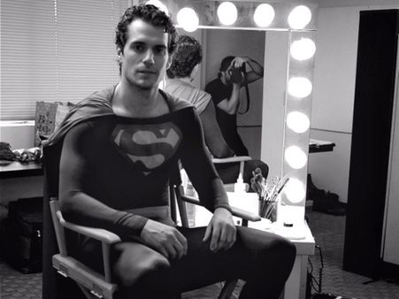 Henry Cavill Spotted In Christopher Reeve's Superman Suit