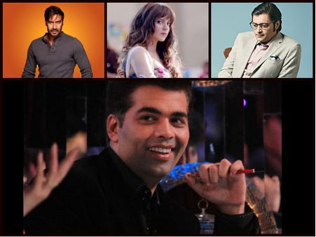 Three Fights In A Row! Karan Johar Takes A Potshot At Ajay Devgn, Kangana Ranaut & Arnab Goswami!