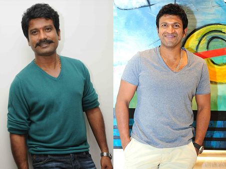 Prem Starts Shooting For The Villain With Puneeth Rajkumar As Special Guest On Sets!