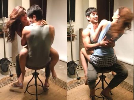 Video: Intimate Clip Of Sushant Singh Rajput & Kriti Sanon! What Are They Doing?