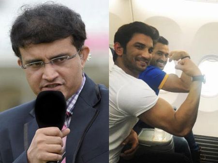 Sushant Singh Rajput Takes A Dig At Sourav Ganguly For Criticising MS Dhoni?