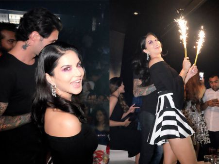 Party Pictures! Sunny Leone & Daniel Weber Have A Blast In Dubai