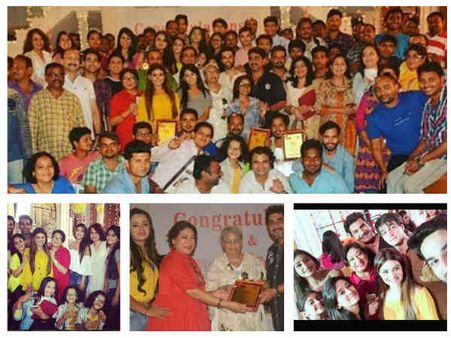 Producer Rajan Shahi Felicitates Yeh Rishta Kya Kehlata Hai Cast & Crew Members