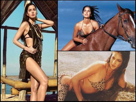 Damn Hot! Bollywood Diva Katrina Kaif Looks Like A Sex Bomb In These Bikini Pictures!
