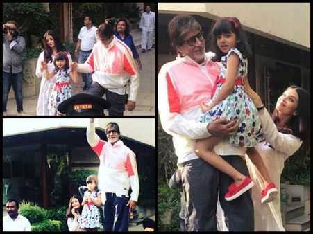 ONLY LOVE! How Aishwarya Rai & Amitabh Bachchan Made Aaradhya’s Sunday Damn Special [Pictures]