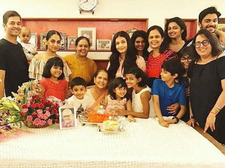 Sweet Pictures: Aishwarya Rai Bachchan & Aaradhya Celebrate Mother Vrinda Rai’s Birthday