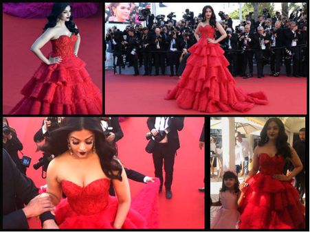 Cannes Day 4: Aishwarya Rai Bachchan ‘s Second Outing At The Red Carpet Is Red Hot!