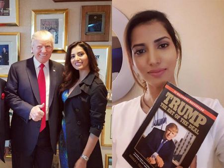 Donald Trump Autographs His Book 'The Art Of The Deal' For This Bollywood Actress!
