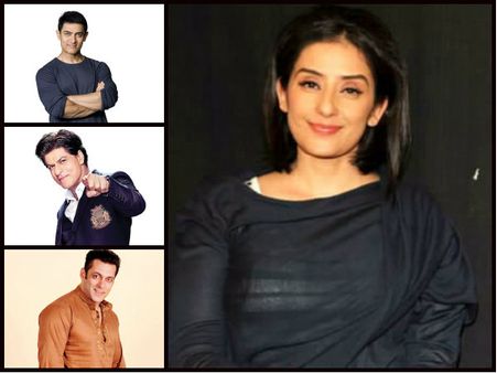 Here’s What Manisha Koirala Has To Say About The ‘Khan Trio’ Of The B-town!