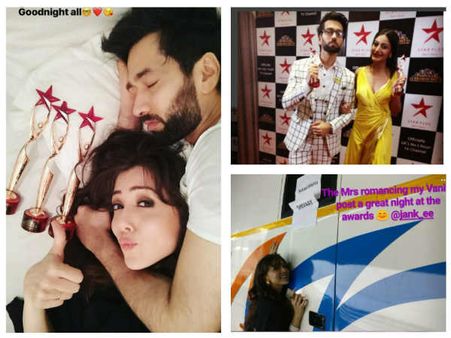 Star Parivaar Awards 2017: Ishqbaaz Actor Nakuul Mehta & Wife Jankee Share Adorable Pictures