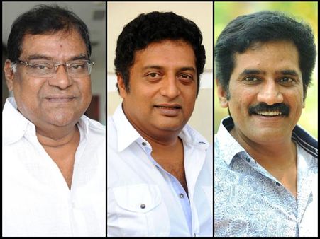 Kota Srinivas Rao, Prakash Raj & Rao Ramesh - The Versatile Trio Of Tollywood