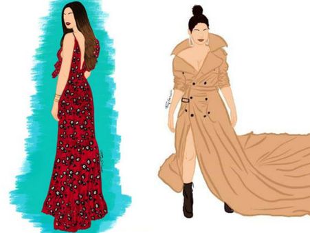 These Illustrations Of Deepika Padukone & Priyanka Chopra Are Nothing Short Of A Wonderful Dream!