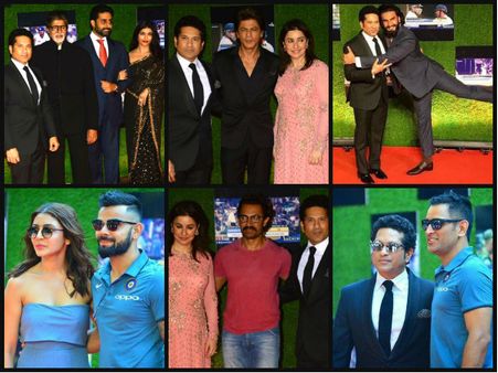 PICTURES! Aishwarya Rai, Shahrukh, Aamir, Ranveer & Others At The 'Sachin A Billion Dreams' Premiere