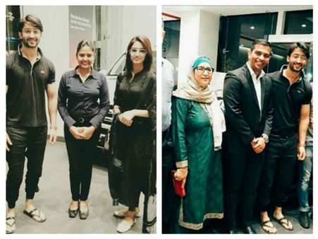 WHAT'S COOKING? Erica Fernandes Spotted With Shaheer Sheikh & His Family; Pictures Go Viral!