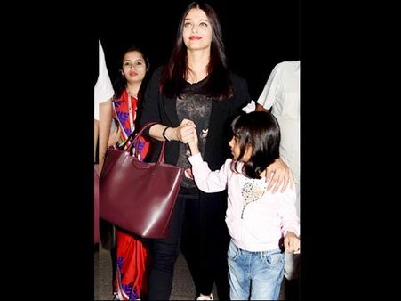 What Happened To Abhishek Bachchan's Surprise? Aishwarya Rai Spotted Leaving Mumbai With Aaradhya