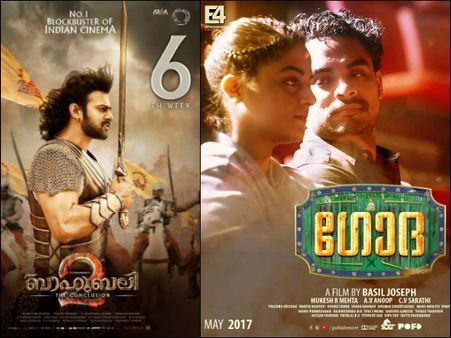 Box Office Chart(May 29 – June 04): Baahubali 2 & Godha In A Neck And Neck Competition!